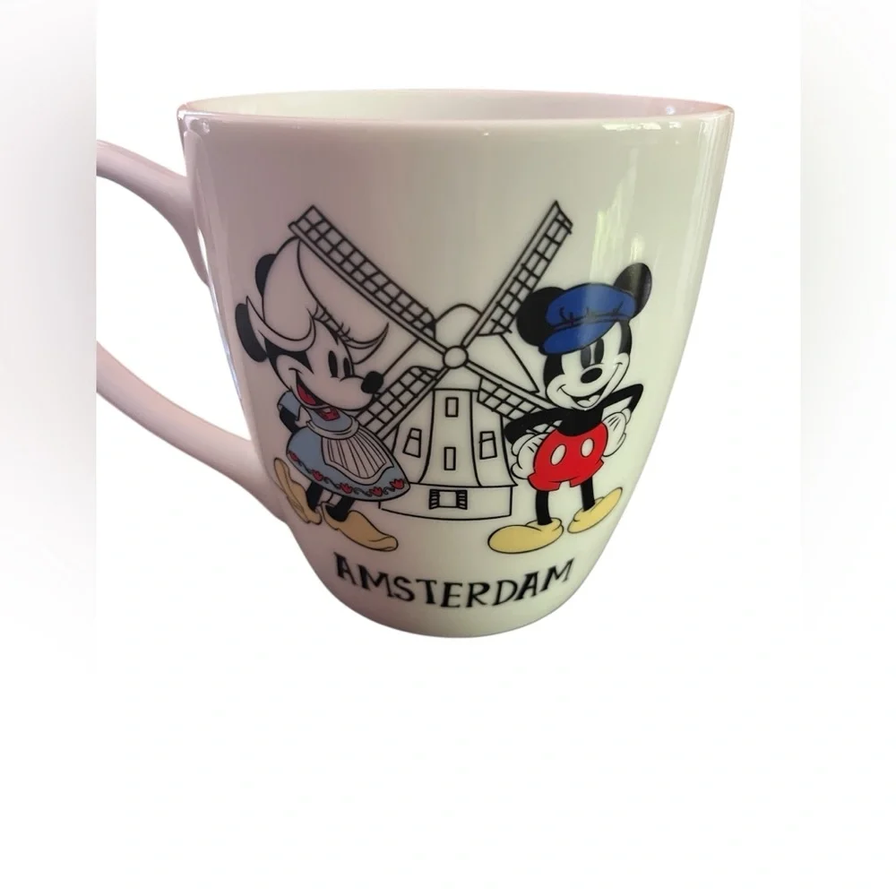 Disney Minnie & Mickey Mouse Amsterdam cup mug coffee tea